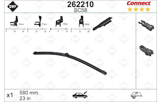 Flatblade SC58 580