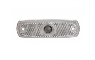 Pos.lykta 12V m reflex 126x38