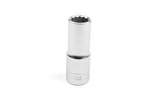 Hylsa 3/8" 12-kant, 8 mm, lång