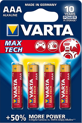 Läs mer om Batteri AAA/LR03 Max Tech