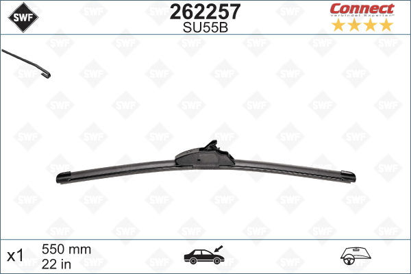 Flatblade SU55B 550