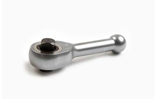 Spärrskaft 1/2" steglös stubby