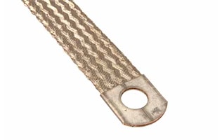 Motorjordband 450x20mm koppar