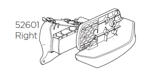 Lamphållare höger VC 925/927