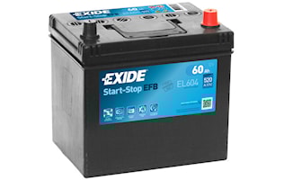 Batteri 60Ah 520cca EFB