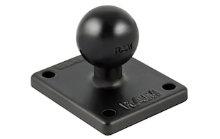 RAM fäste 2"x1,7" bas B-kula
