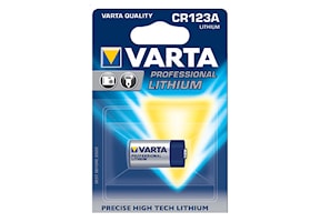 Batteri CR123A 3V litium