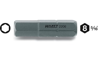 Bits 5/16" Insex 8 mm