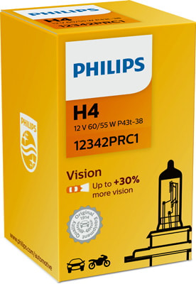 Läs mer om Halogenglödlampa H4 Vision 12V
