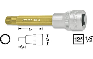 Hylsa 1/2" XZN M14