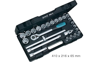Hylsnyckelsats 1/2" 12 kant