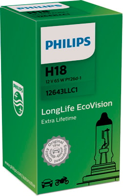 Halogenglödlampa H18 LongLifeE