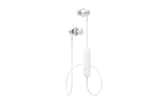 Bluetooth in-ear hörlur vit