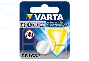 Batteri CR1632 3V litium