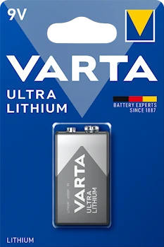 Batteri 9V Lithium