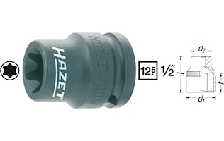Hylsa 1/2" Torx E20