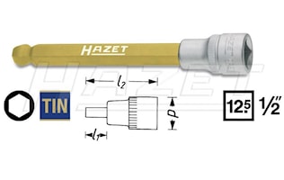 Hylsa 1/2" Insex 8 mm